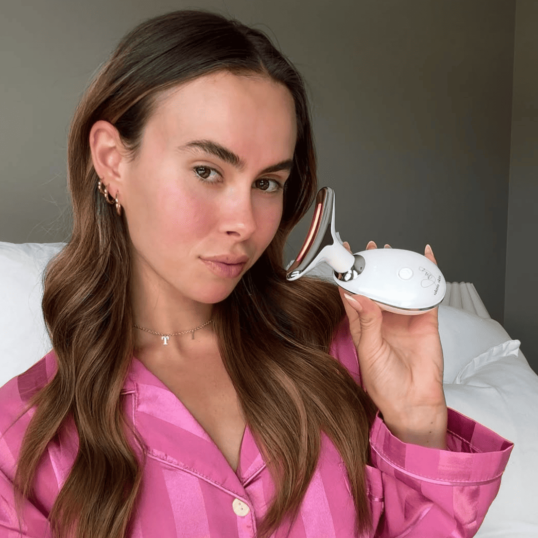 GlowSkin™ – Massageador Facial Rejuvenescedor com Luz de LED